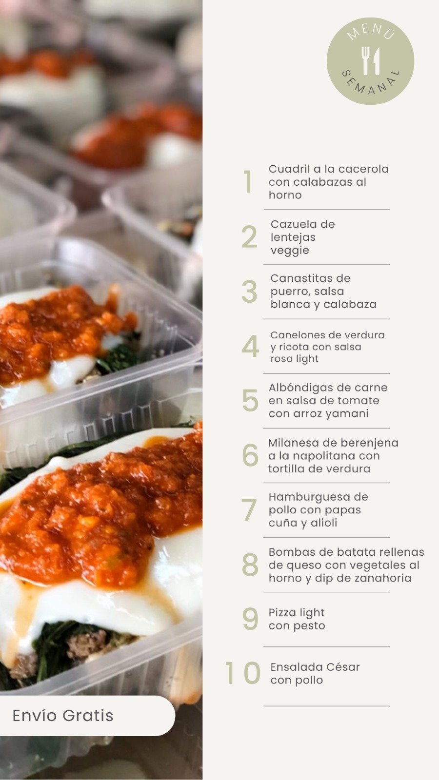 Menú del 14/4 al 18/4